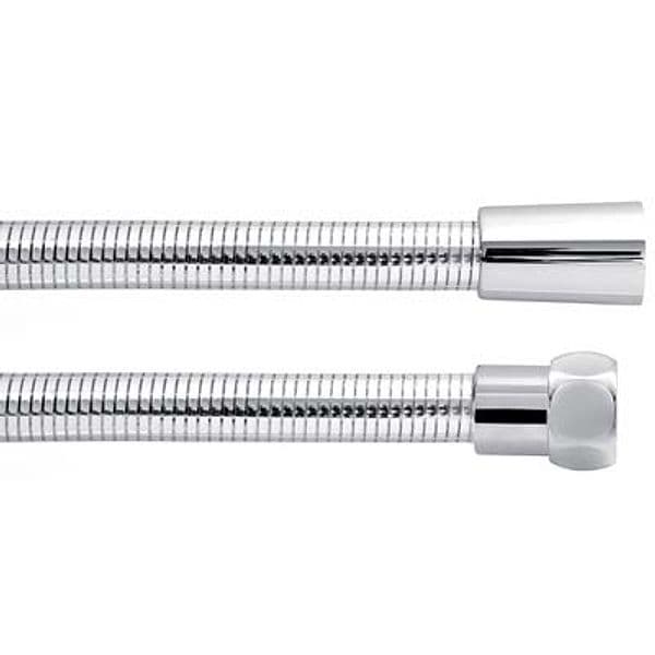 Flessibile Doccia Chromalux Metallic Parigi Metallo PVC Cm 150 Ghiera - 2