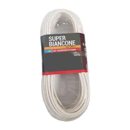 Cavetto Stendibiancheria Super Biancone Matassa Ø 5 mm 20 Mt - 2