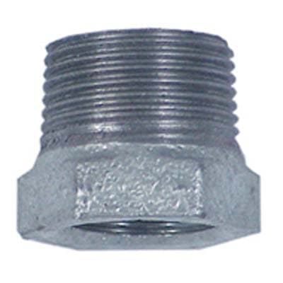 Riduzione Mf Ghisa Zincata 241 Gebo 11 x 2MX 1¼ F 5 Pezzi - 2