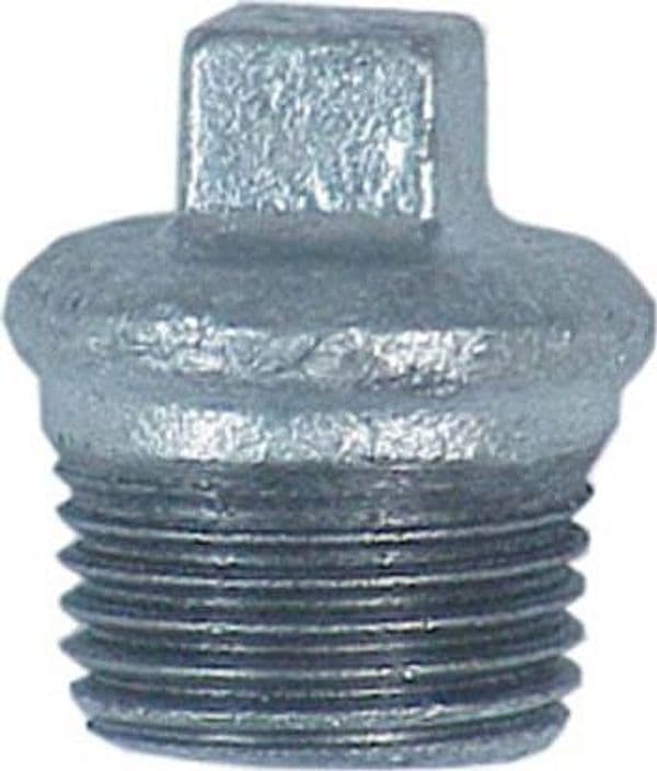 Tappo Maschio Ghisa Zincata 290 Gebo 11/2 M 5 Pezzi - 2