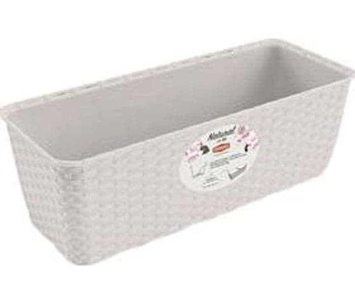Balconetta Natural Bianca con Riserva D'Acqua 50 CMX18X16H 9,2 l 3 Pezzi - 2