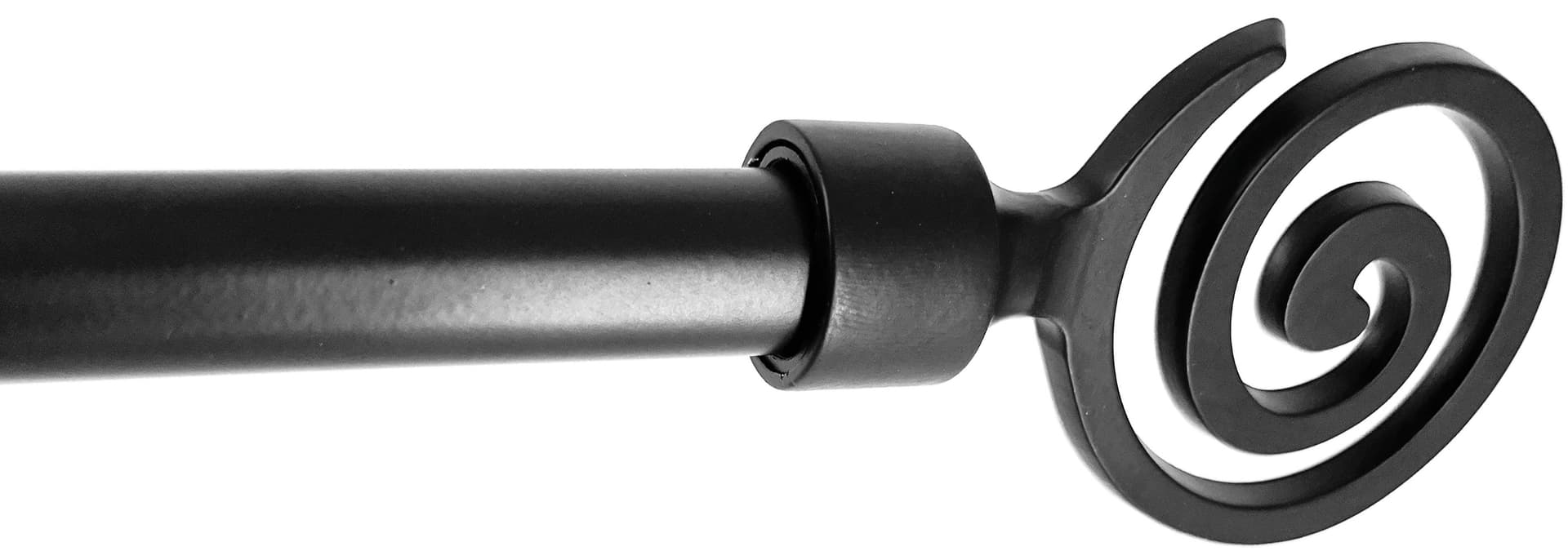 Bastone per Tende Tribale Estensibile Cm 71÷122 Colore Nero Utilia - 2
