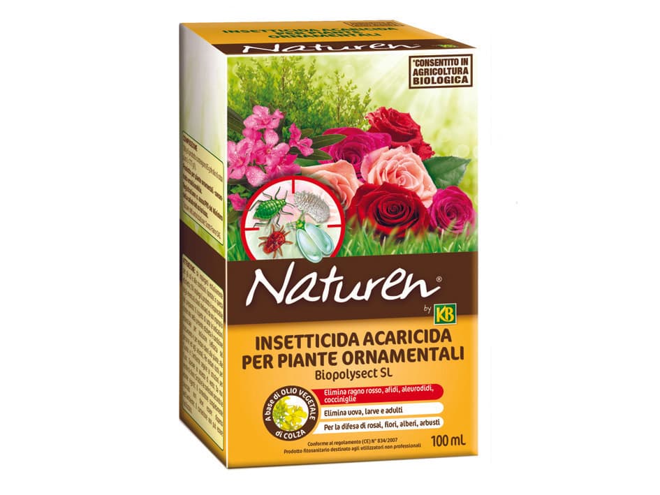 Insetticida Acaricida P Piante Ornamentali Biopolysect Sl 100 ml Kb 2 Pezzi - 2