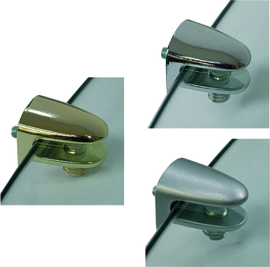 Morsetto Reggicristallo Ottone Lucido 25 Pezzi – Autres