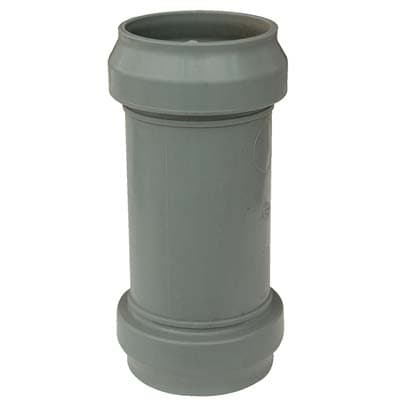 Manicotto Scarico Idrico ad Innesto Pp Grigio L 40 mm 137 mm 20 Pezzi - 2