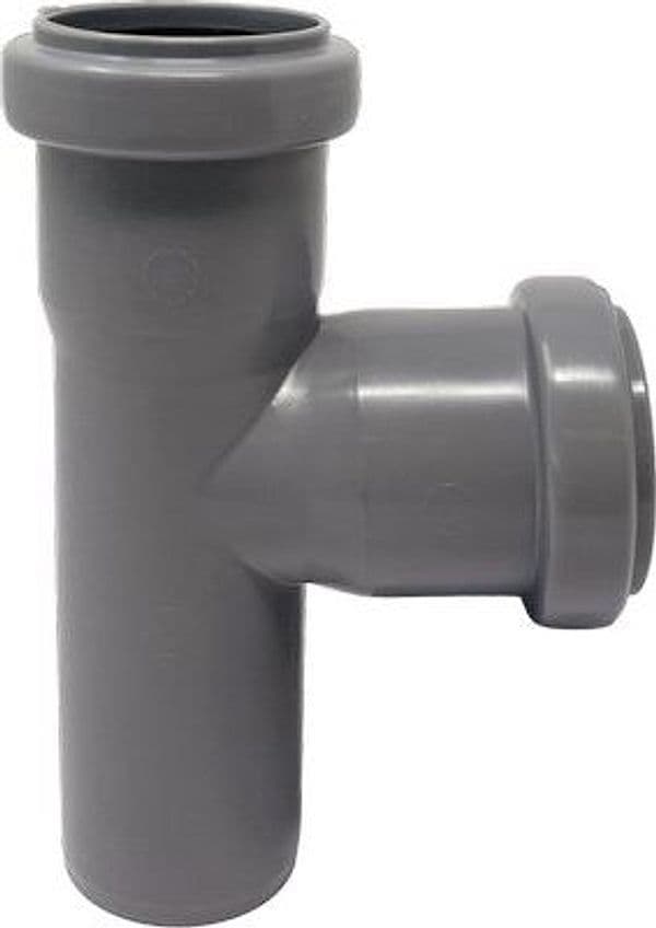 Braga Scarico Idrico ad Innesto Pp Grigio 87 ° 40 mm 20 Pezzi – Autres