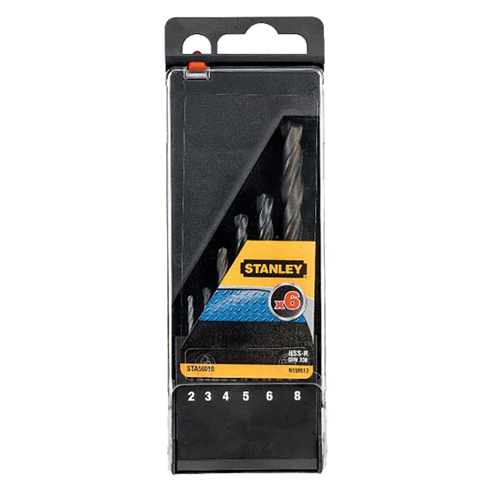 Punta per Stanley Metallo HSS R in Set (da 1 mm 10) 10 Pezzi - 2