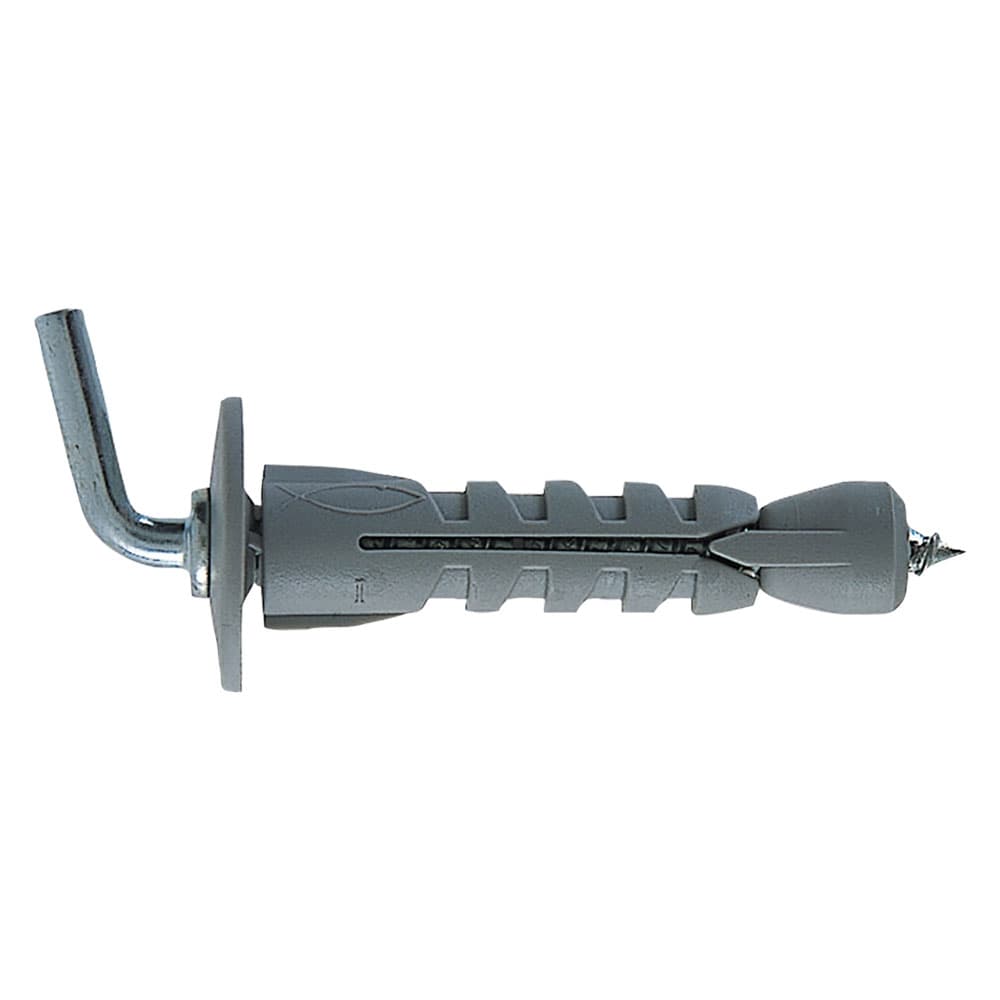 Tassello per Cartongesso con Gancio Corto Sb Fischer 200 Pezzi Ø 9 x 43 mm - 2