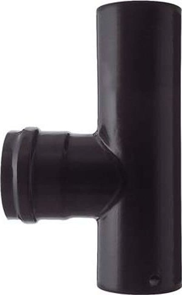 Tubo a Tee Pellet Mmf Nero Opaco Save Cm 12 Mmf