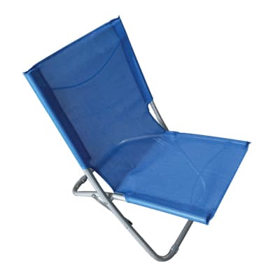 Spiaggina Easy Domus Acciaio Text Verdeblu Cm 48X62 H.cm 64 - 2