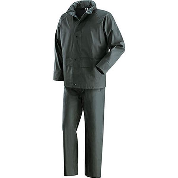 Giacca con Pantalone Impermeabile Poliuretano Iguazu Verde Xl - 2