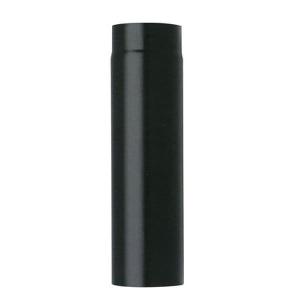 Tubo Legna Plus Nero Opaco Save Cm 12 H.cm 50