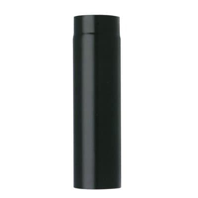 Tubo Legna Plus Nero Opaco Save Cm 12 H.cm 50 - 2