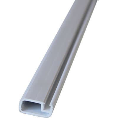 Profilo Zanzariera Linea C Sangiorgio PVC Bianco Ral 9010 2 m.5 2 Pezzi - 2