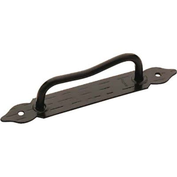 Maniglione per Portone Lancia Vern Nero Int 230 mm 4 Pezzi - 2
