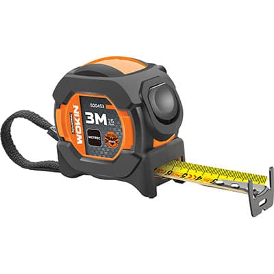 Flessometro Industrial 5004 Wokin Nastro 500465 5 ml 25 mm 3 Pezzi - 2