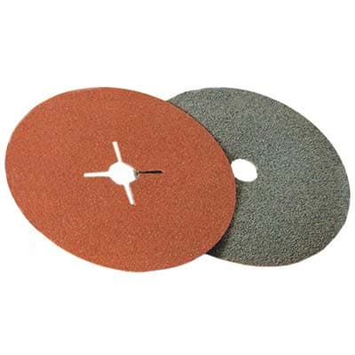 Disco Abrasivo Fibrato Imperial Grana 60 115 x 22,2 mm 50 Pezzi - 2
