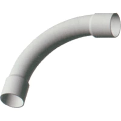 Curva 90 ° IP40 per Tubo Rigido PVC Grigio 16 mm 50 Pezzi - 2