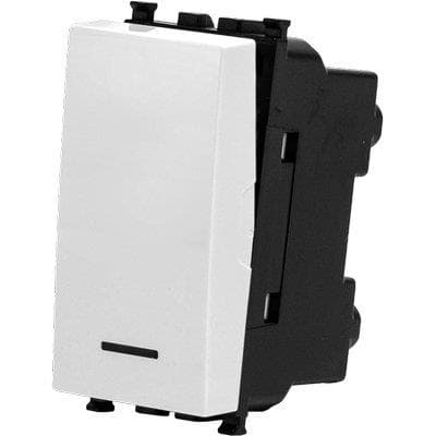 Deviatore Unipolare Avp Bianco a 16 250 V 8 Pezzi - 2