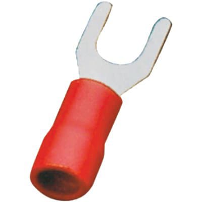 Terminale a Forcella a Stringere 6,0 mm 15 Pezzi 7406462 - 2