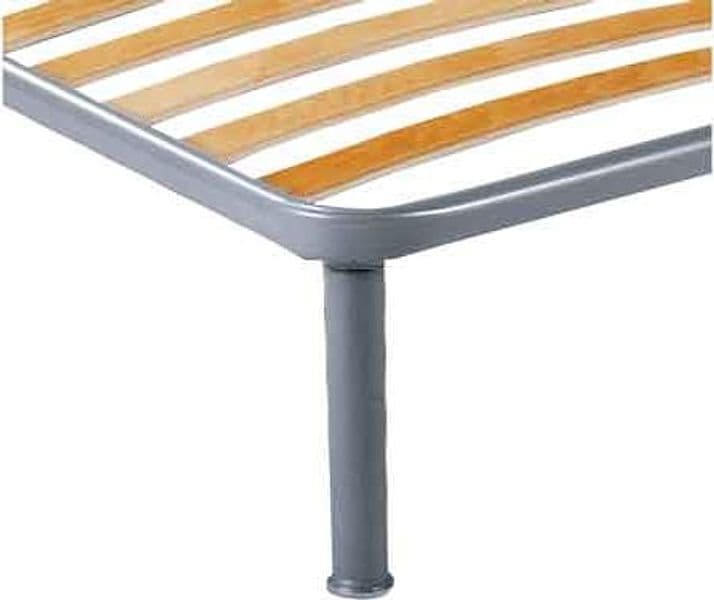 Kit Piedi in Metallo per Letti Ø 50 mm Conf H 400 mm 4 Pezzi – Autres