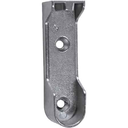 Reggitubo Laterale Tubo Ovale 15 x 30 mm Ottonato 10 Pezzi - 2