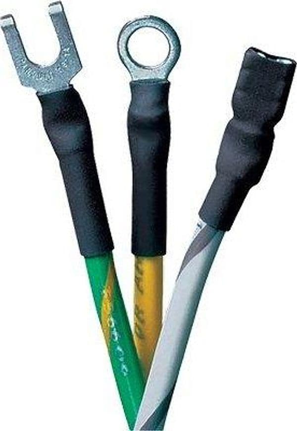 Guaina Termorestringente Nero 6,4 8 m 12,7 mm - 2