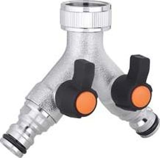 Presa a 2 Vie Regolabili F 3/4 Metal Jet in Blister 9602 Claber - 2