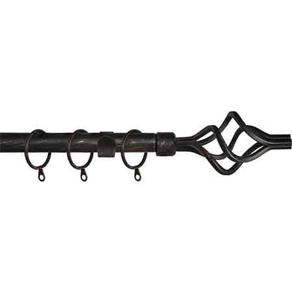 Scorritenda a Strappo Twist 120 x 210 cm Nichel Satinato - 2