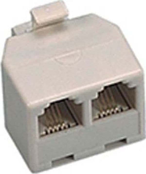 Adattatore Spina Plug 6 x 4 Doppia Presa Fme 6 Pezzi - 2