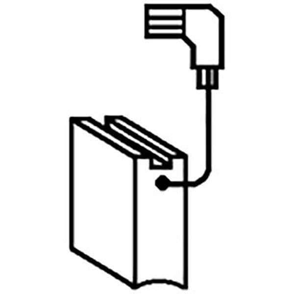 Carboncino Bosch Z0199.01 Porta Grafite 5 x 8 mm H 19 mm 2 Pezzi - 2