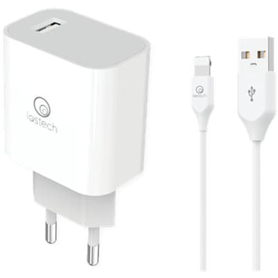 Caricabatteria Smartphone Rapido Ls N Lostech Bianco 220 V 100 cm 3 7420879 - 2
