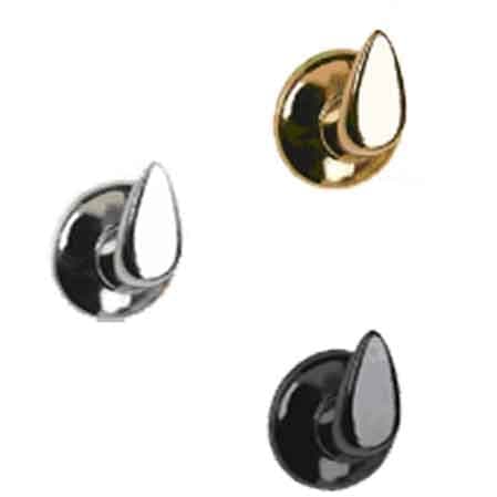 Ganci per Quadri Fast Cromo (Tassello Ø 5 mm) Blister 4 Pezzi - 2