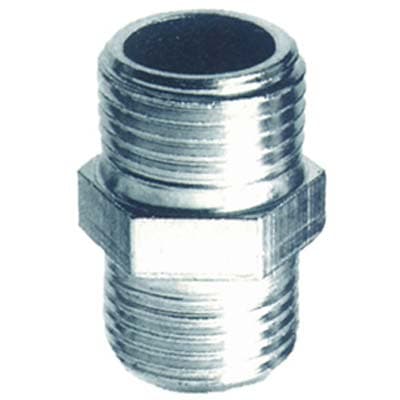 Nipplo Acciaio Zincato 280Z Oter 3 8 M 20 Pezzi - 2