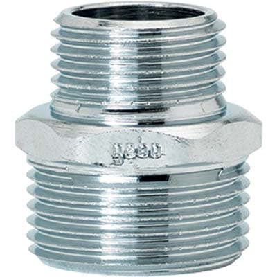 Nipplo Ridotto Ottone Cromato 245 Gebo ¾MX1 2 M 5 Pezzi - 2