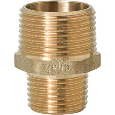 Nipplo Ridotto Ottone 245 Gebo ¾MX1 2 M 10 Pezzi - 2