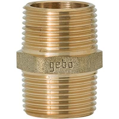 Nipplo Ottone 280 Gebo 3 8 M 10 Pezzi - 2