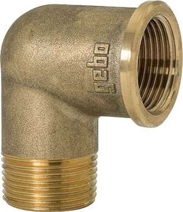 Gomito Mf Ottone 92 Gebo 1/2mf 10 Pezzi