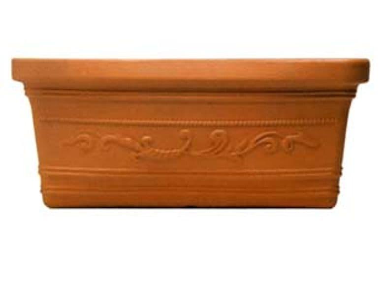 Fioriera in Plastica Festonata Doppio Bordo 60 CMX32X29 H - 2