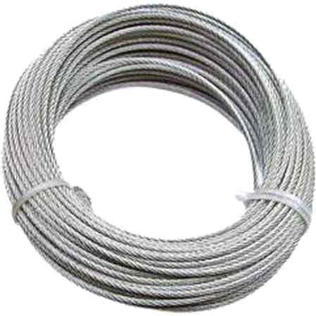 Fune Zincata Antigiro Ø 6 mm Rotolo 25 Mt - 2