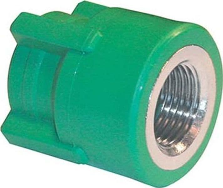 MANICOTTO PPR A SALDARE FILETTO FEMMINA - VERDE/OTTONE MM 25X1/2F- 5 pezzi – Autres
