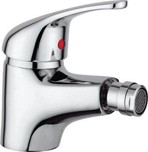Rubinetto Miscelatore Bidet Parigi Effe Ottone Cromato Piletta 11 x 4 - 2