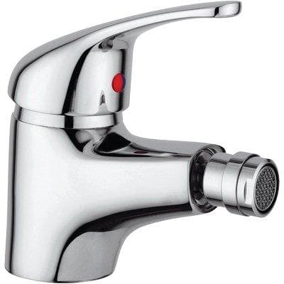 Rubinetto Miscelatore Bidet Parigi Effe Ottone Cromato Piletta 11 x 4 - 2