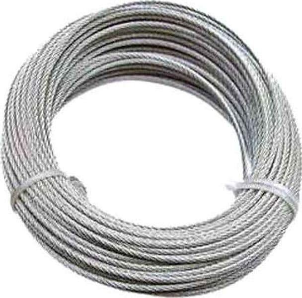 Fune Zincata Antigiro Ø 4 mm Rotolo 25 Mt - 2