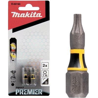 Inserto Torx per Avvitatore Impulsi Makita Txmm 10X25 2 Pezzi - 2