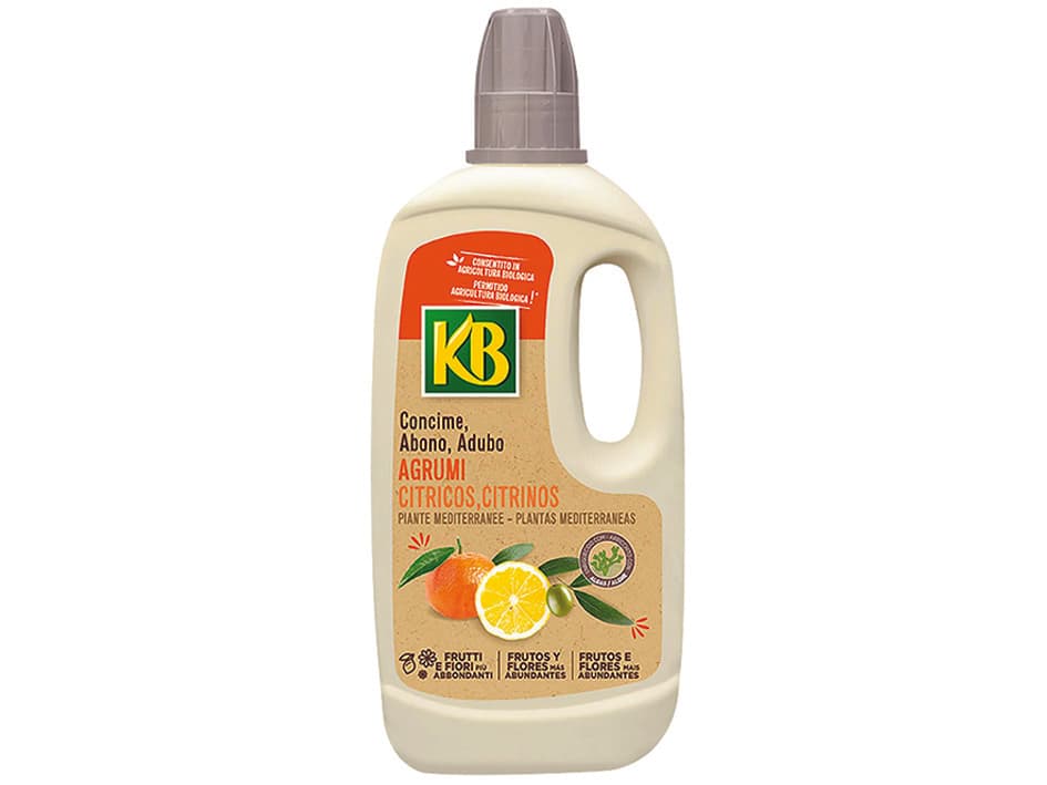 Concime Liquido per Agrumi e Piante Mediterranee 1 l Kb 4 Pezzi - 2