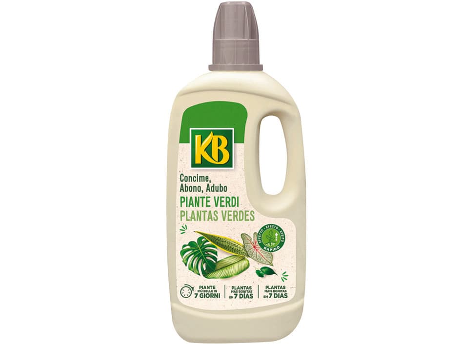Concime Liquido per Piante Verdi 1 l Kb 3 Pezzi - 2