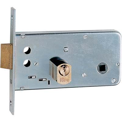 Serratura Metallo Infilare 725 Iseo B.q Zinc F.mm 22 C.sfacc M1 con Scr - 2