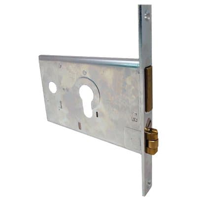 Serratura Metallo Infilare 44130 Cisa B.q Zinc F.mm 16 F.sagom M2 con Rullo - 2