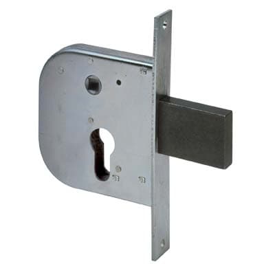 Serratura Cancello Infilare 42312 Cisa M1 22 F 50 mm 2 Pezzi - 2